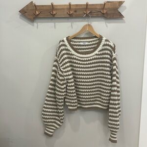beautiful strip knit worn twice
